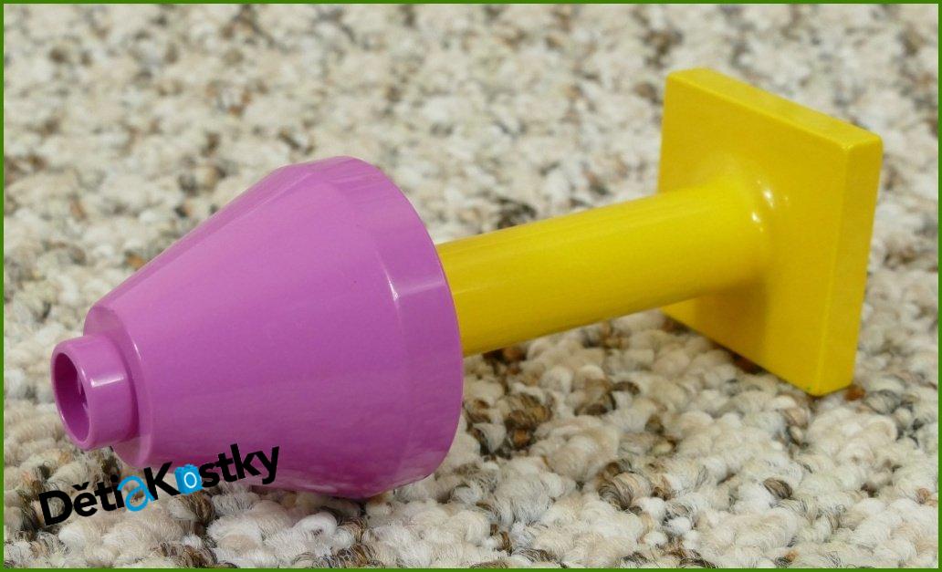Lego® Duplo® Lampička Vysoká Růžová Vysoká - Žlutý Podstavec Vysoký