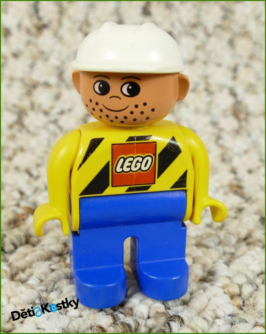 Lego® Duplo® Figurka Dělník Starší Typ - Nápis Lego