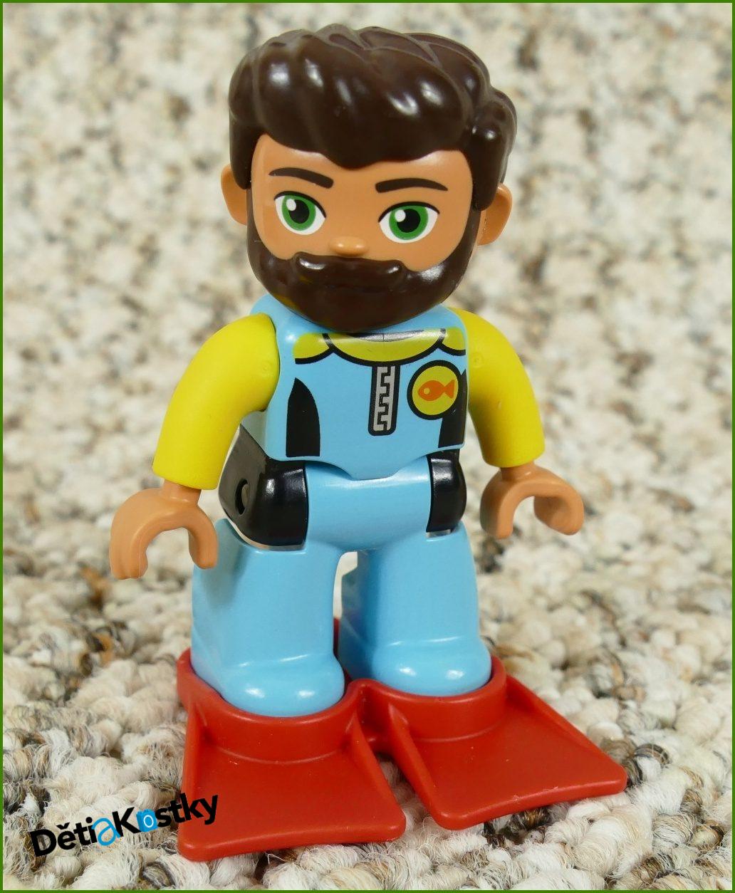 Lego® Duplo® Potápěč s Ploutvemi