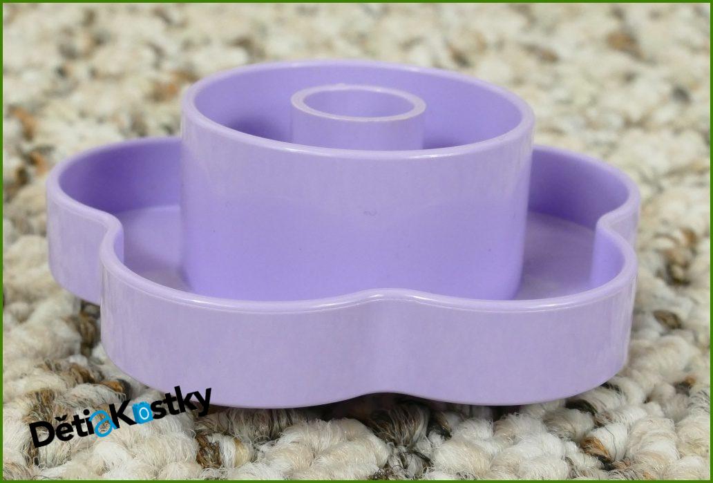 Lego® Duplo® Kostka Tvar Květiny/Stůl Světle Fialková