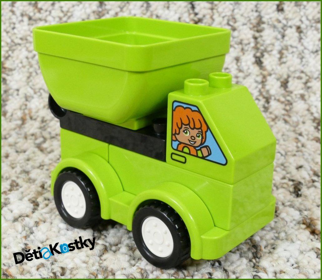 Lego® Duplo® Nákladní Autíčko Limetka s Limetkovou Korbou