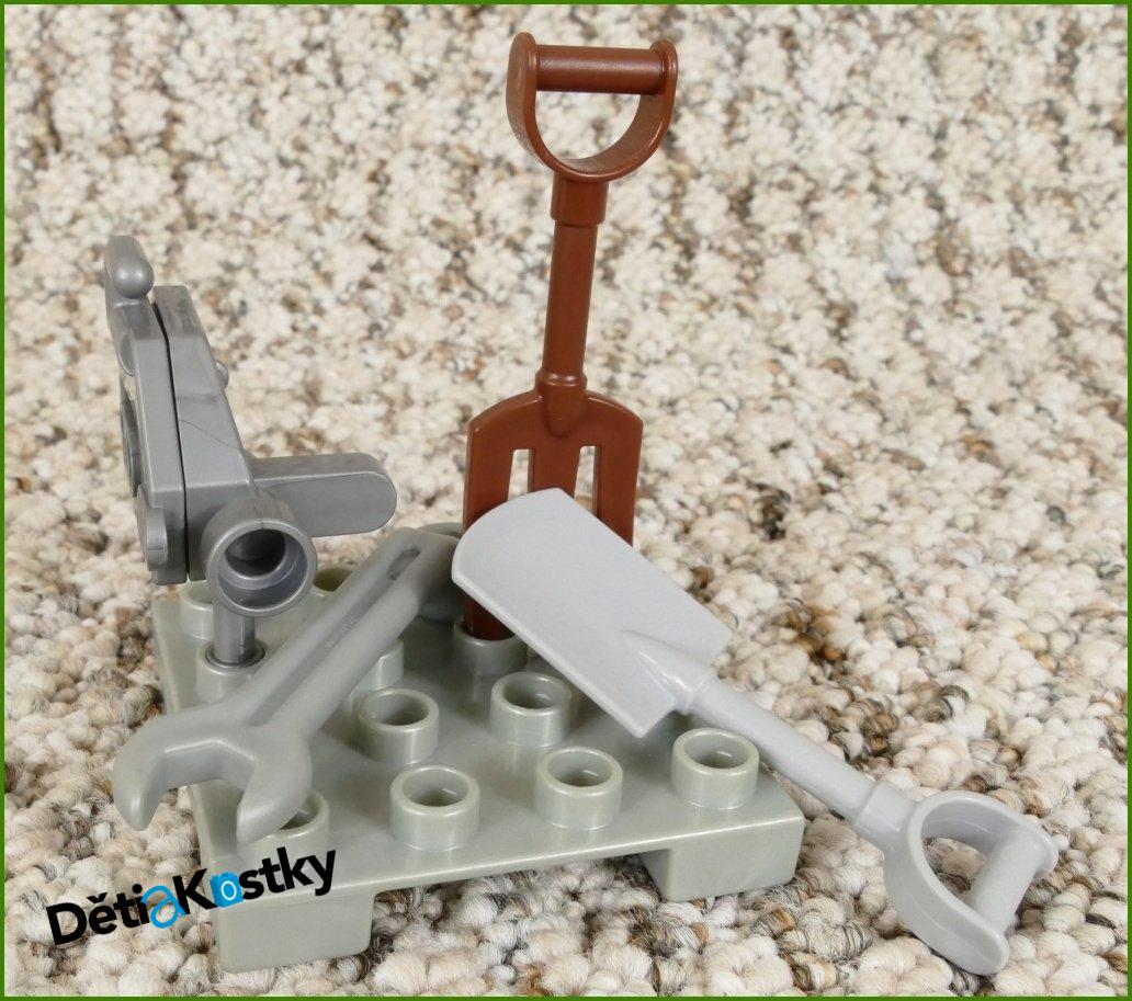 Lego® Duplo® Šedá Paleta s Nářadím