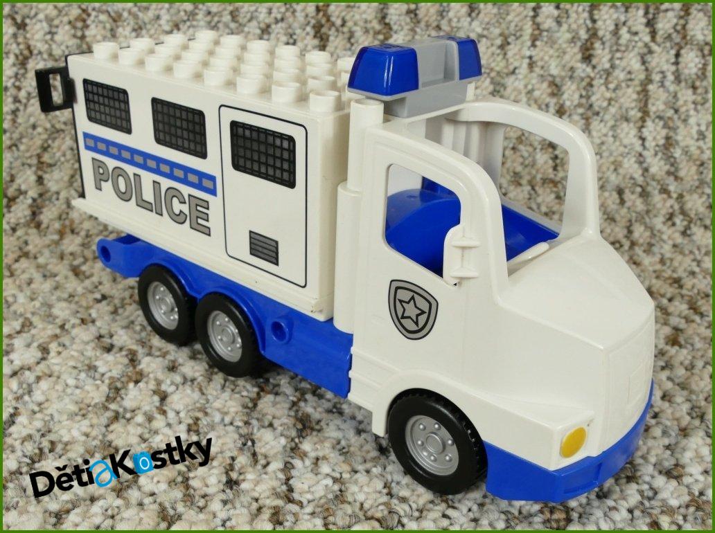 Lego® Duplo® Policejní Anton - Obyčejný Majáček - Černé Dveře