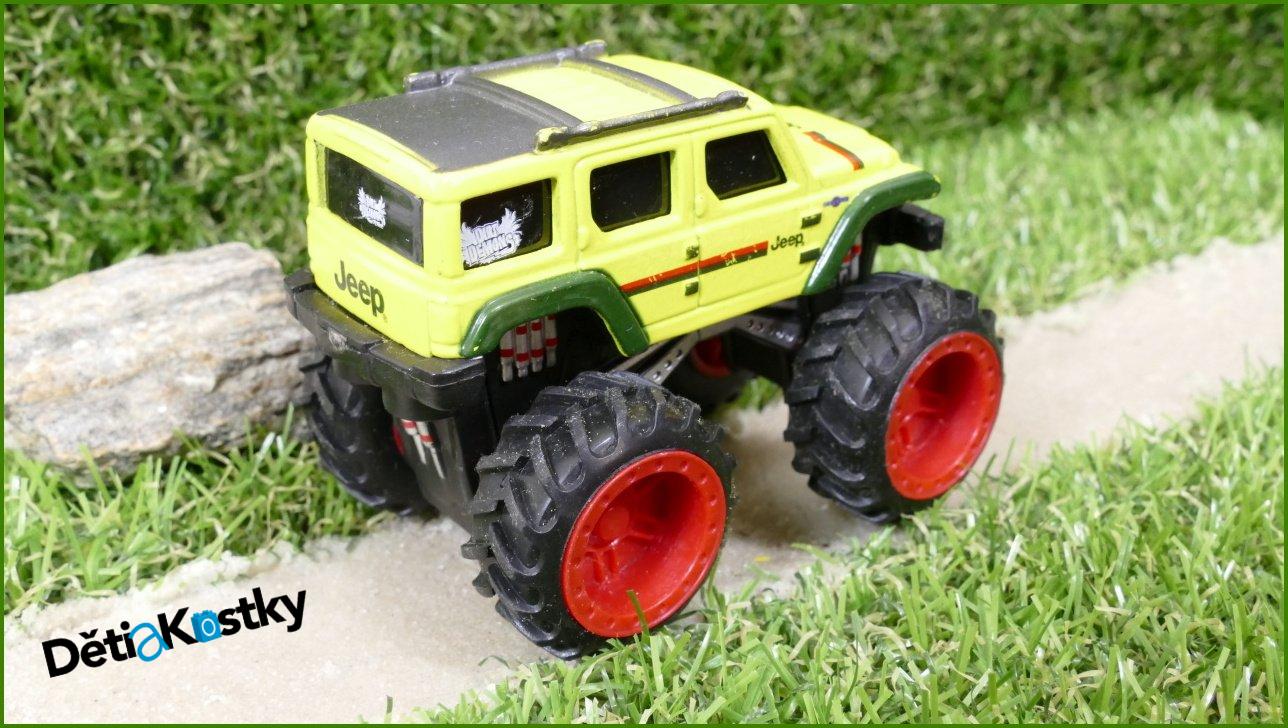 Model Angličáku Autíčko Maisto Jeep Rescue Concept - Natahovací