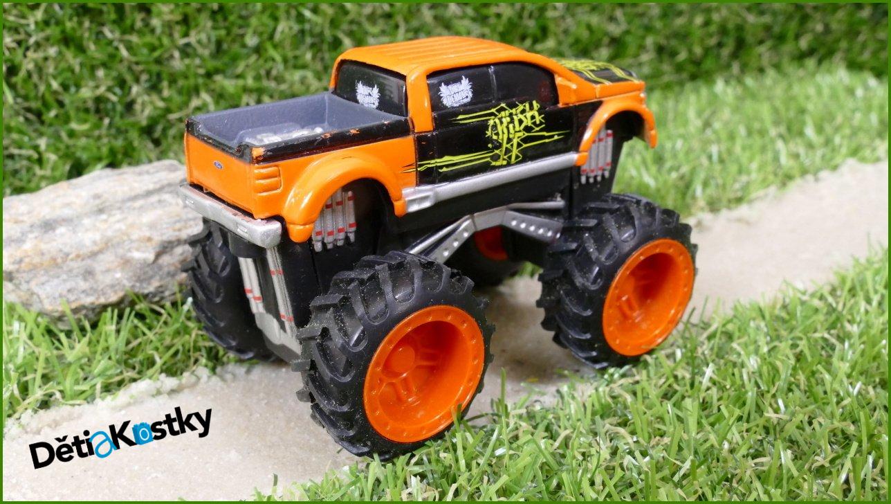 Model Angličáku Autíčko Maisto Ford Mighty F-360 - Natahovací
