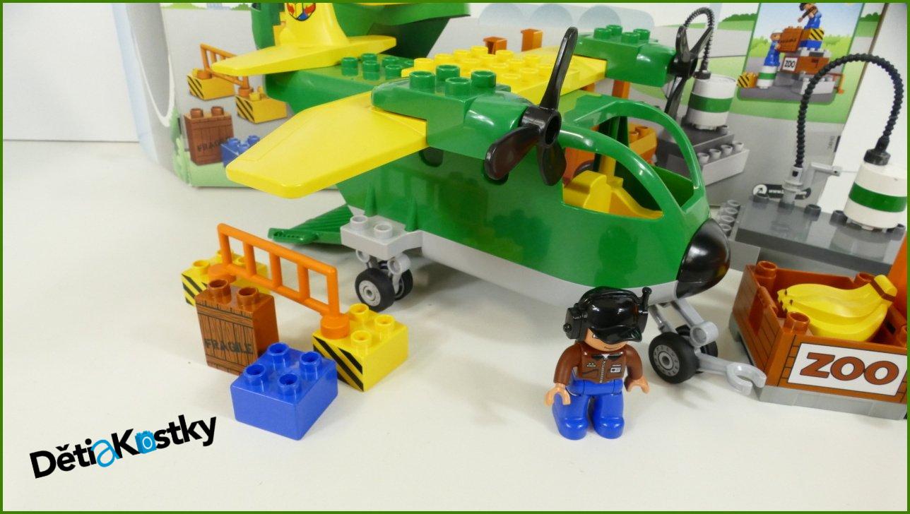 Lego® Duplo® Set 5594 - Nákladní Letadlo s Krabicí