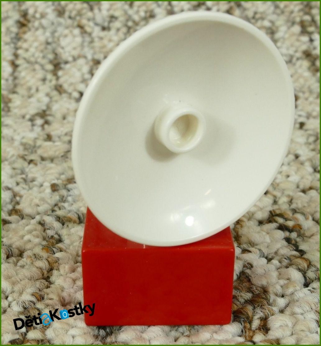 Lego® Duplo® Radar Bílý Kulatý - Červený Podstavec