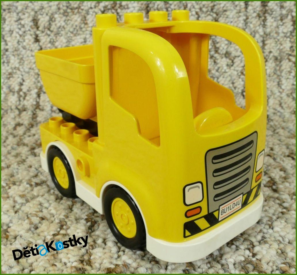 Lego® Duplo® Nákladní Auto Žluté - Žlutá Vyklápěcí Korba