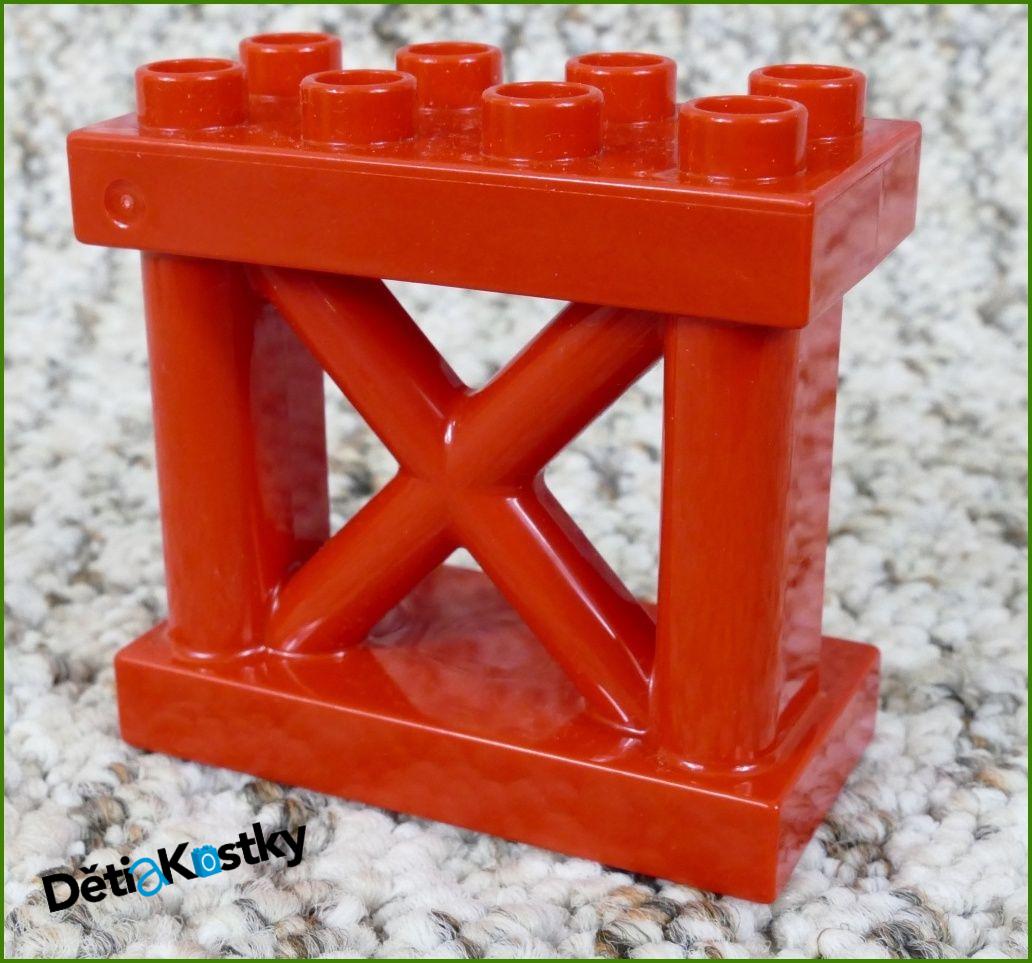 Lego® Duplo® Podstavec / Nosník Červený Křížový