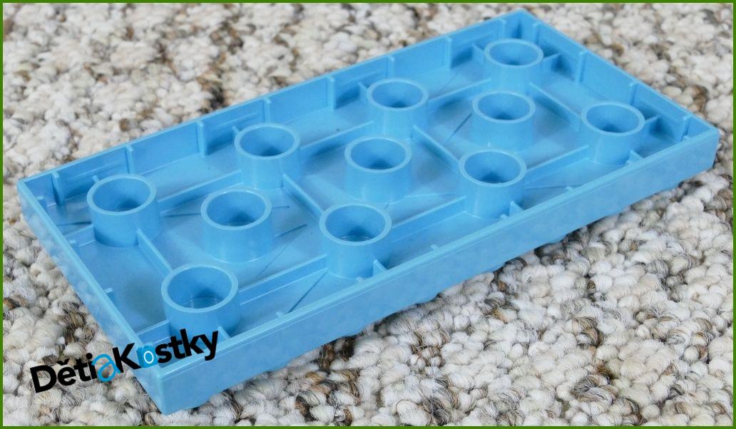 Lego® Duplo® Podložka/Destička 4x8 Tyrkysová