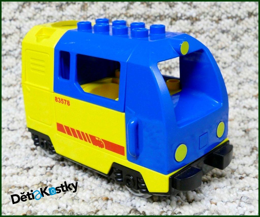 Lego® Duplo® Mašinka na el. Pohon - Plně Funkční