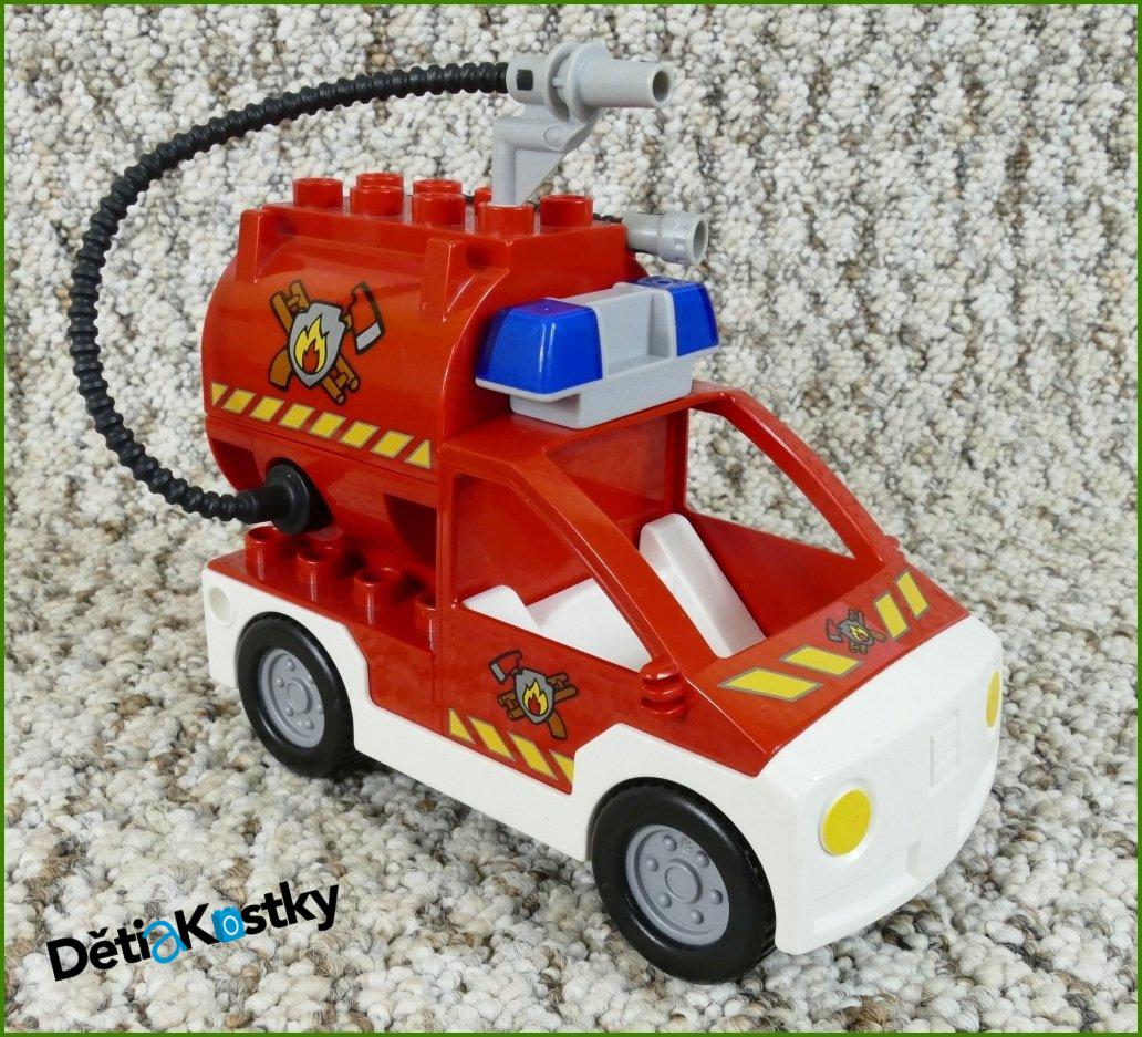 Lego® Duplo® Hasičské Auto s Cisternou