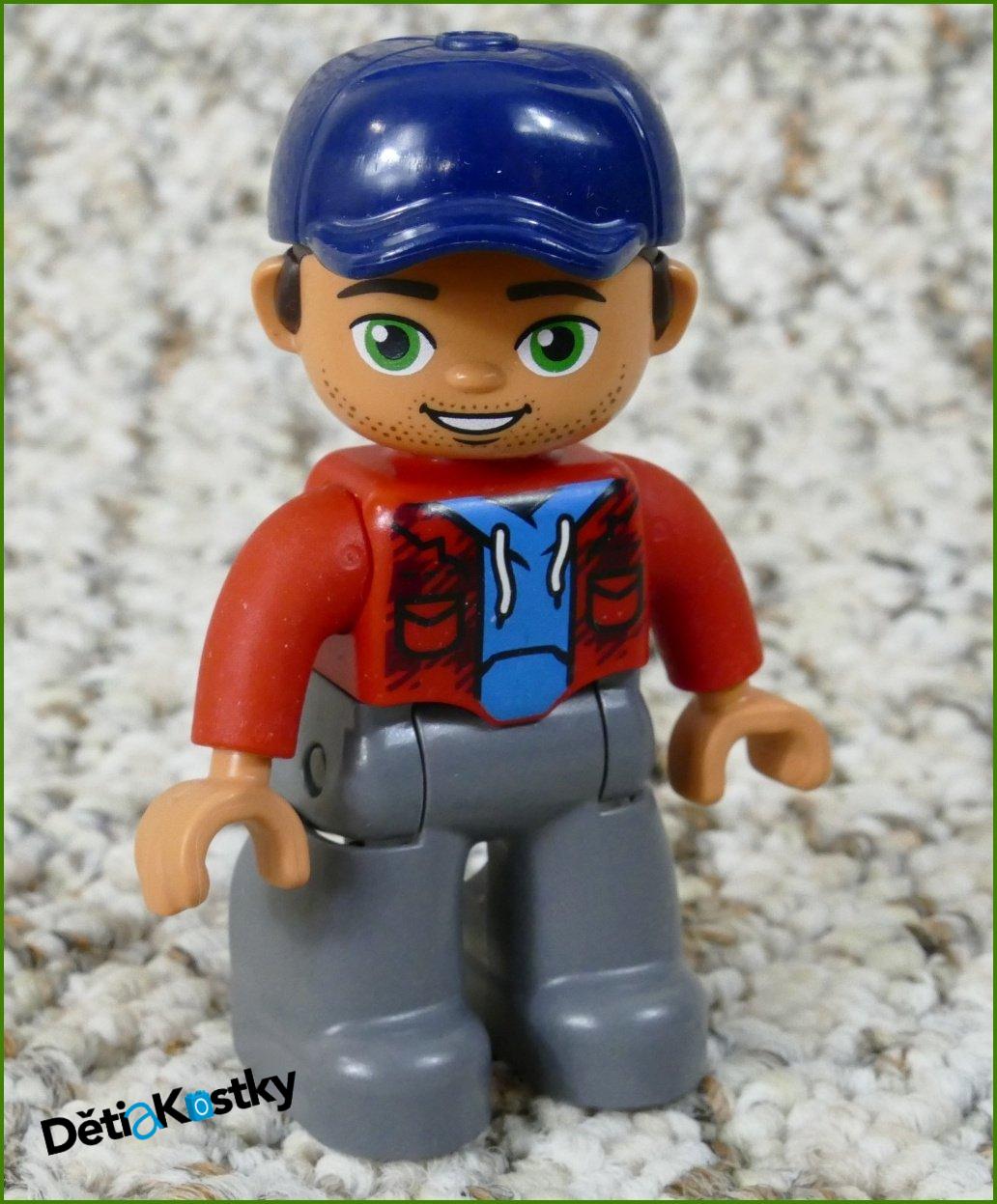 Lego® Duplo® Pán s Kšiltem v Červené Bundě