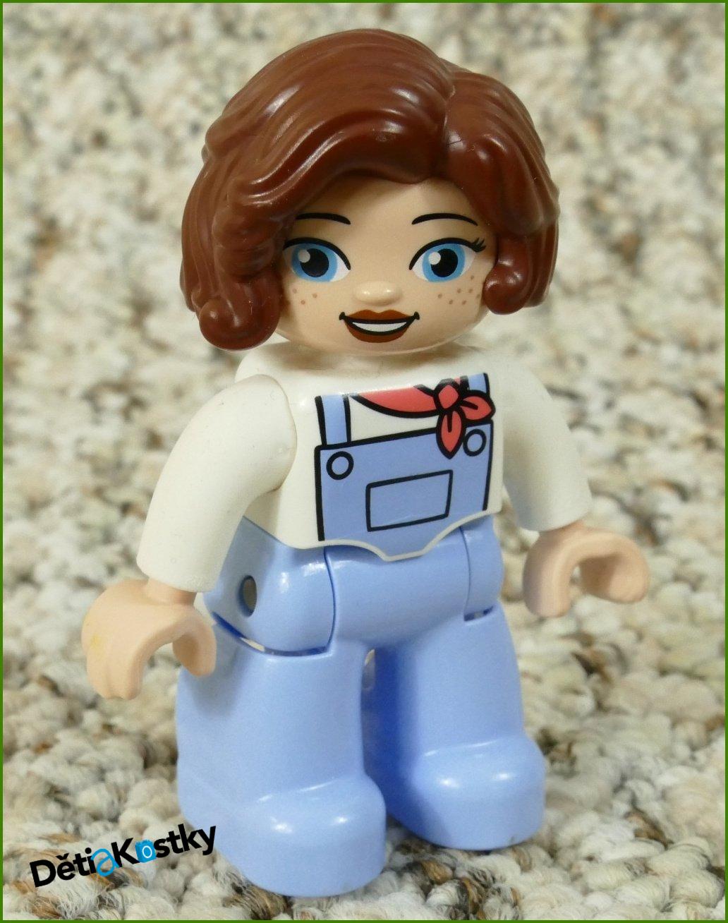 Lego® Duplo® Paní s Hnědými Vlasy