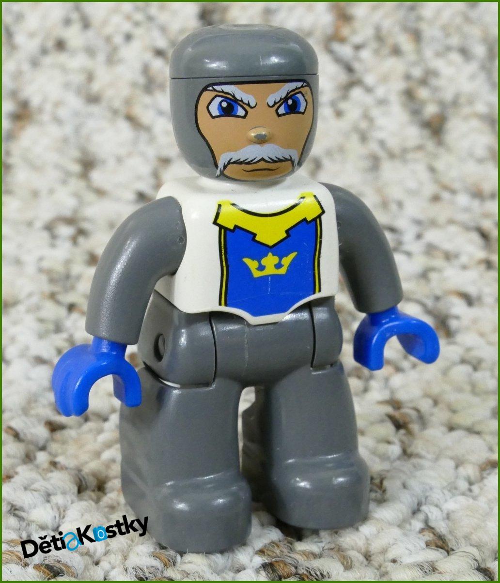Lego® Duplo® Rytíř Bílý - Starší Typ