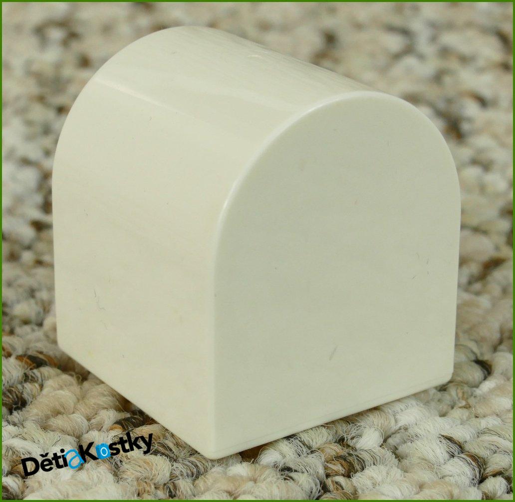 Lego® Duplo® Kostka 2x2 Půlkulatá Malá - Bílá