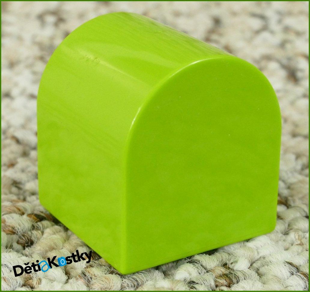 Lego® Duplo® Kostka 2x2 Půlkulatá Malá - Limetka