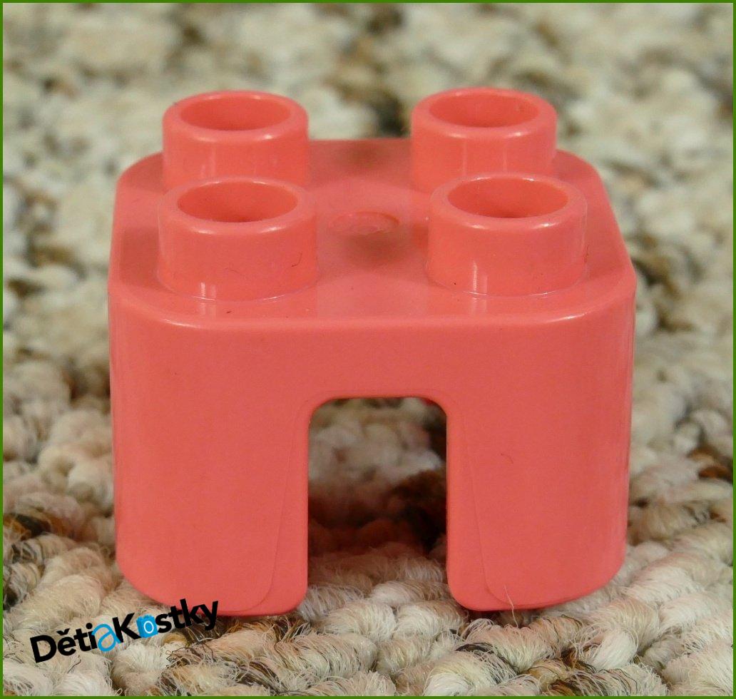 Lego® Duplo® Taburet Fosforově Růžový