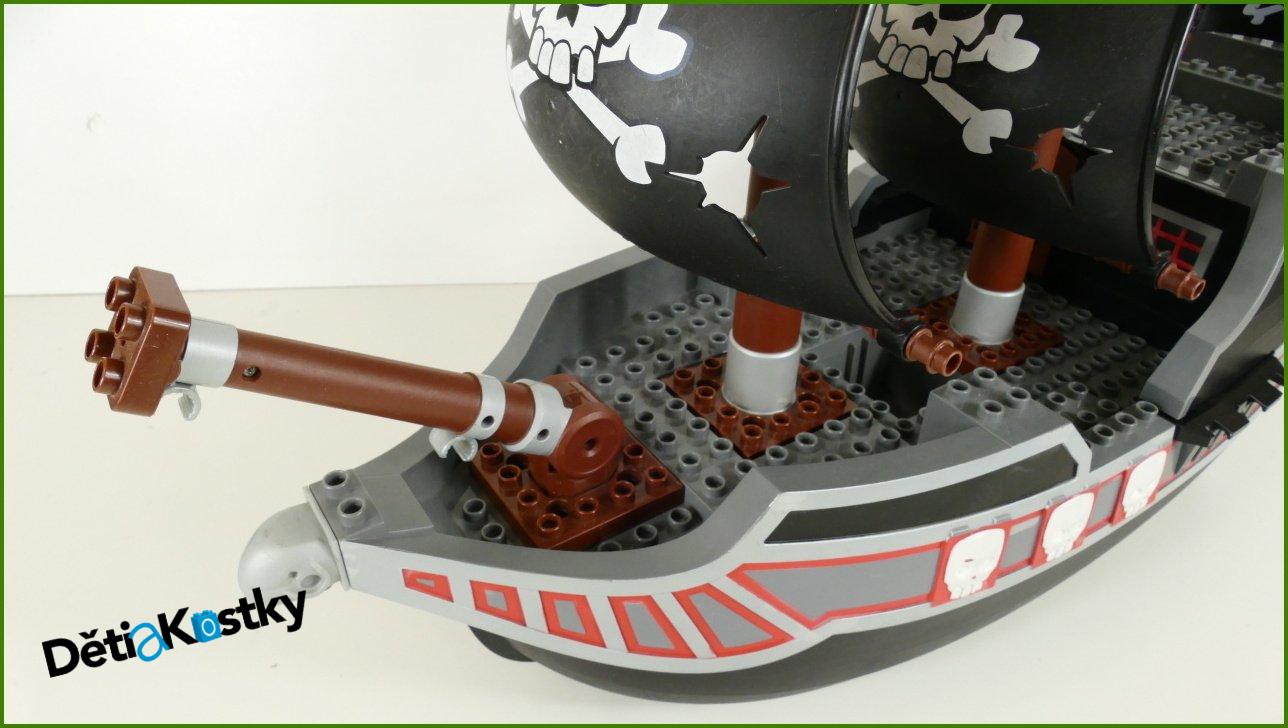 Lego® Duplo® 7880 - Pirátská Loď - Pouze Loď bez Doplňků