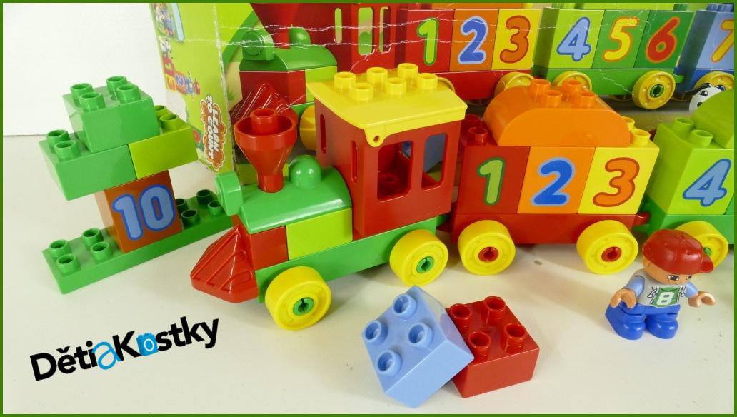 Lego® Duplo® Set 10558 - Vláček Plný Čísel s Krabicí