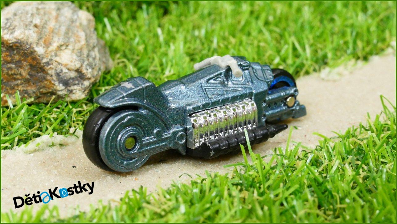 Model Autíčka Hot Wheels Batman Batcycle