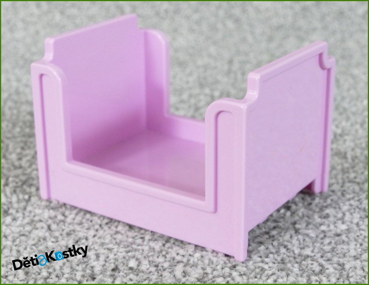 Lego® Duplo® Postýlka Světle Růžová Vysoká