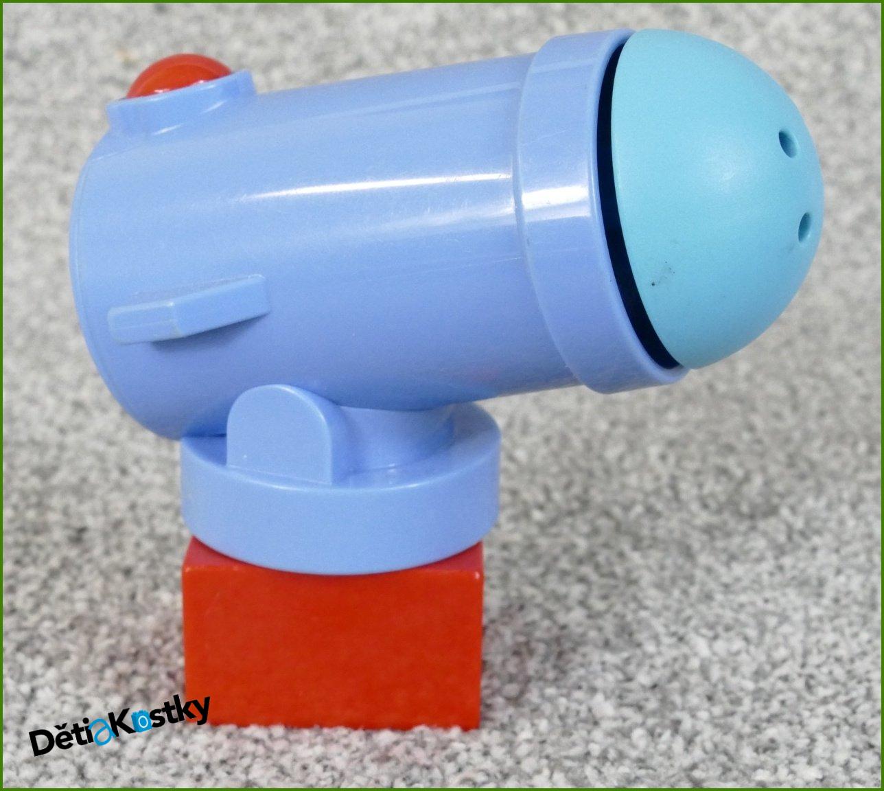Lego® Duplo® Dělo Malé Vystřelovací Modré s Tyrkysovým Nábojem