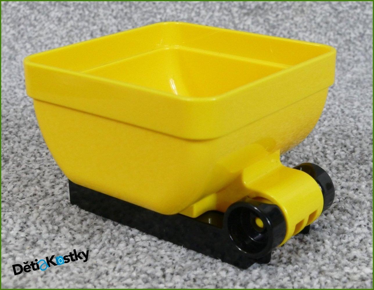 Lego® Duplo® Korba/Kontejner žlutý Zaoblený Vyklápěcí