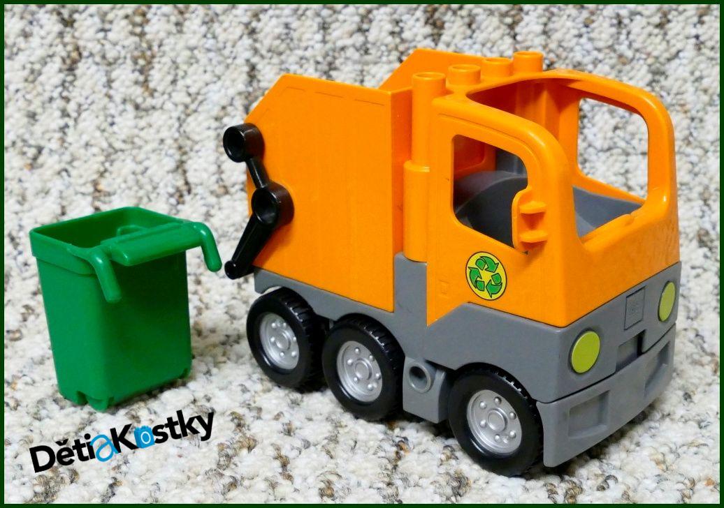 Lego® Duplo® Popeláři / Náklaďák Oranžový