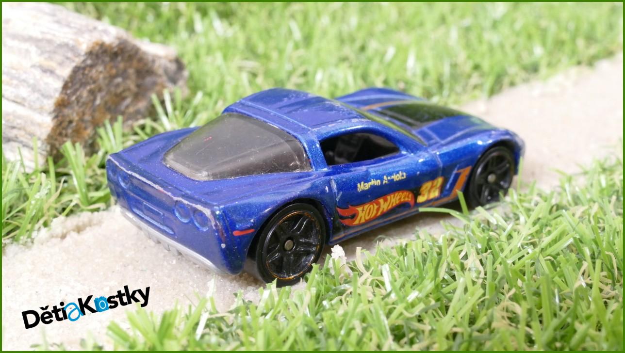 Angličák - Hot Wheels Autíčko C6 Corvette