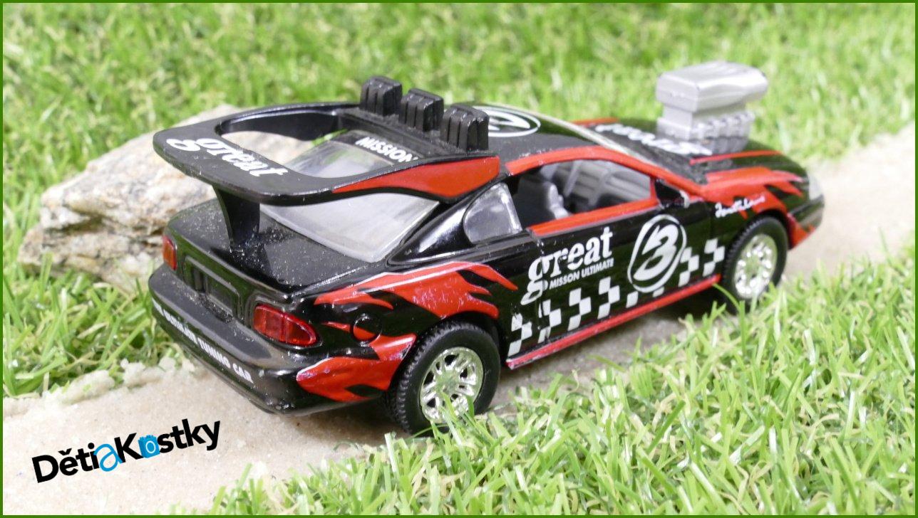 Model Autíčka Realtoy 1:43 - Ford Mustang - lepené zadní křídlo