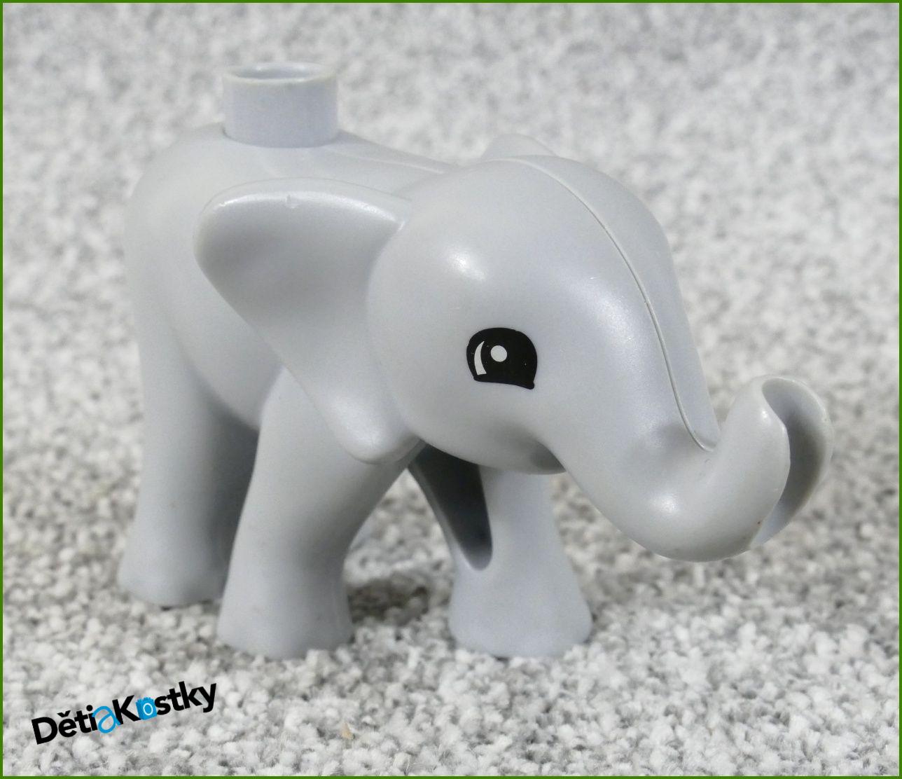Lego® Duplo® Slůně Malé Světle Šedé