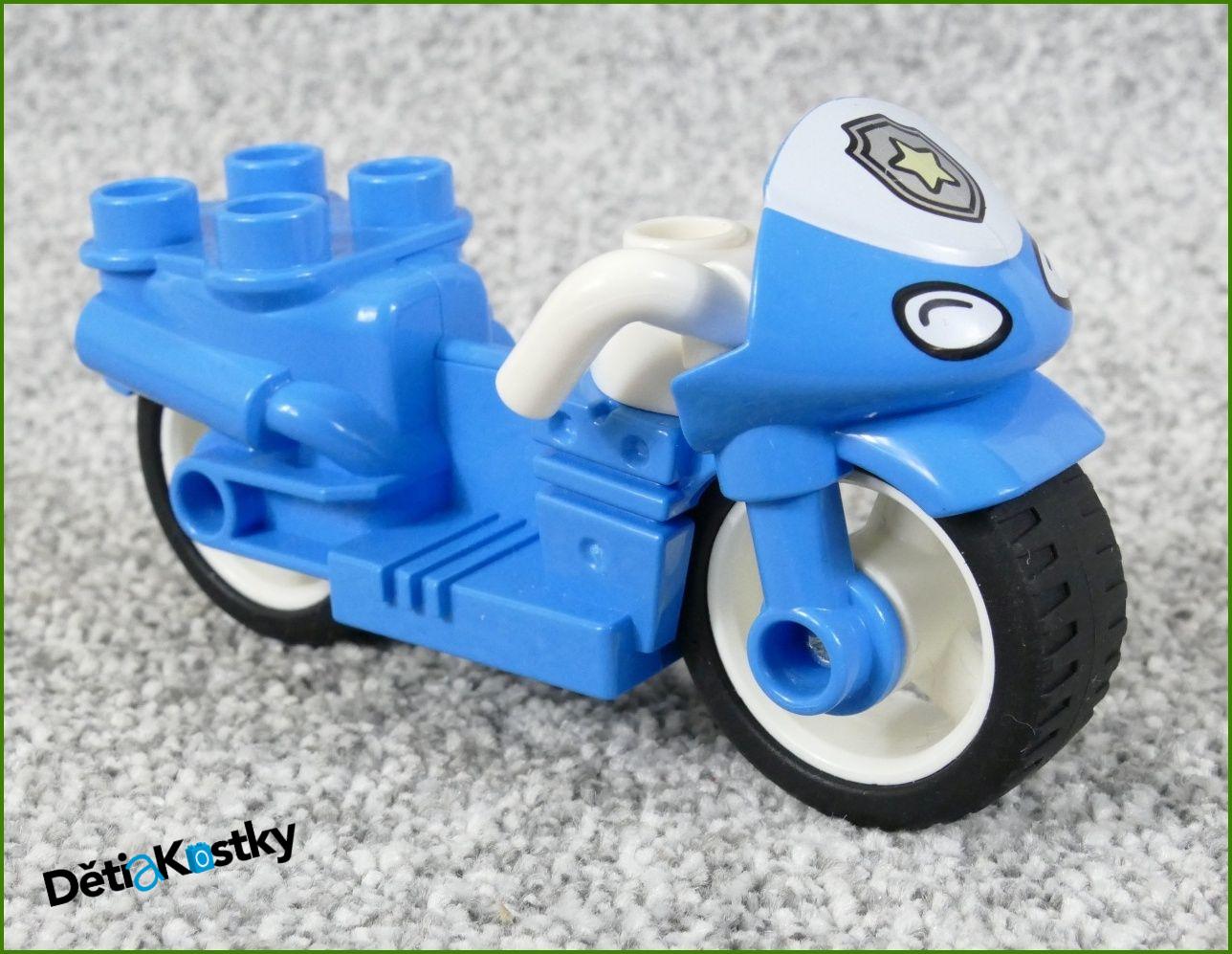 Lego® Duplo® Motorka Policejní Tyrkysová