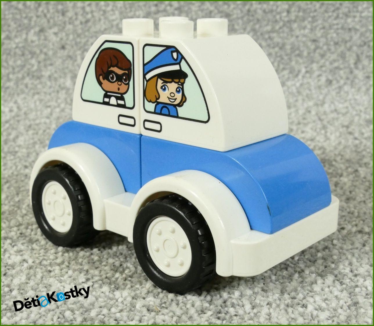 Lego® Duplo® Autíčko Policejní z Kostek