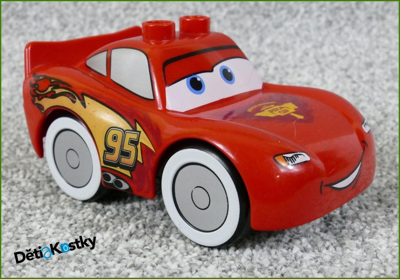 Lego® Duplo® Cars - Blesk McQueen - Piston Cup - Bílá Kola