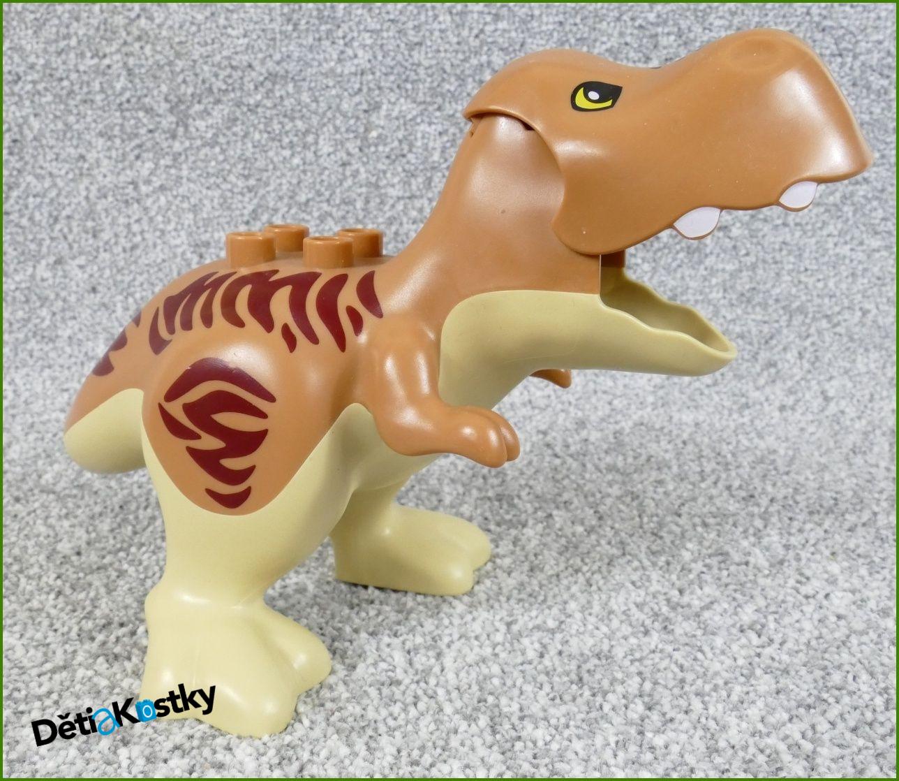 Lego® Duplo® Dino Tyranosaurus Rex Velký Hnědý