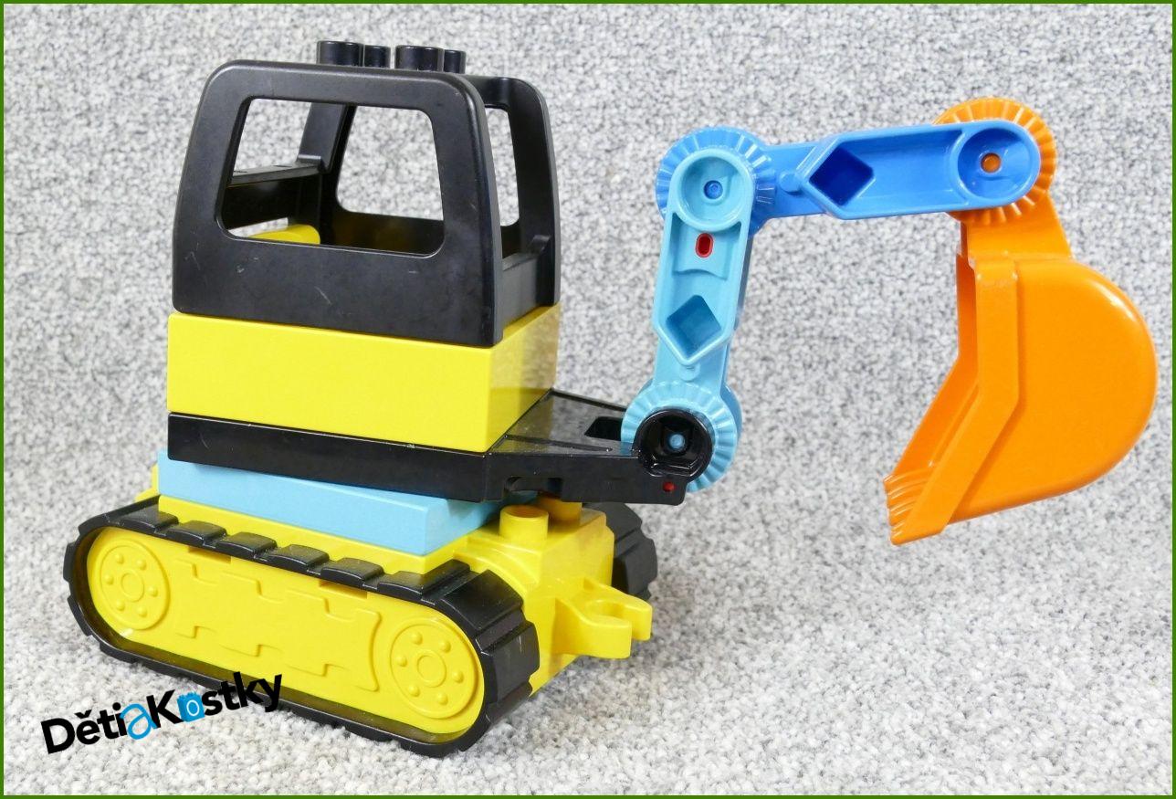 Lego® Duplo® Bagr Malý - Černá Kabina