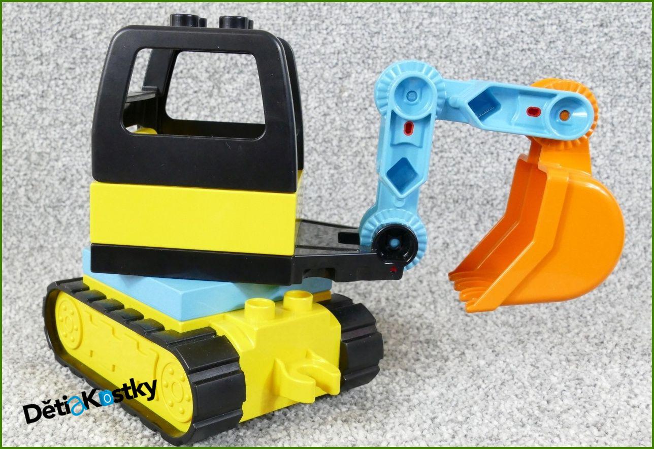 Lego® Duplo® Bagr Malý - Černá Kabina