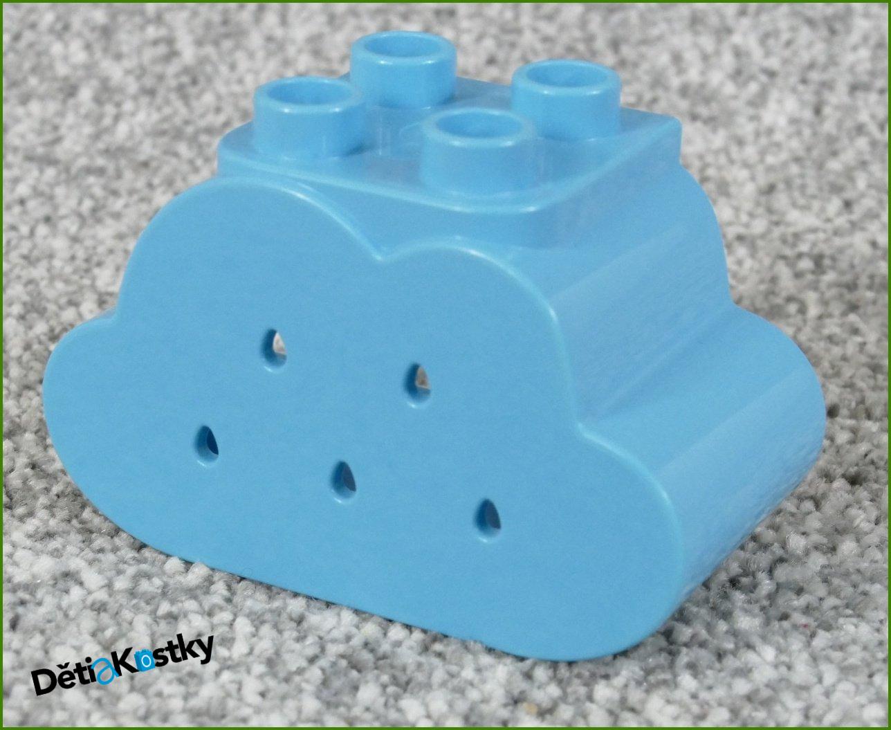 Lego® Duplo® Kostka 2x4x2 Tvar Mraku s Kapkami