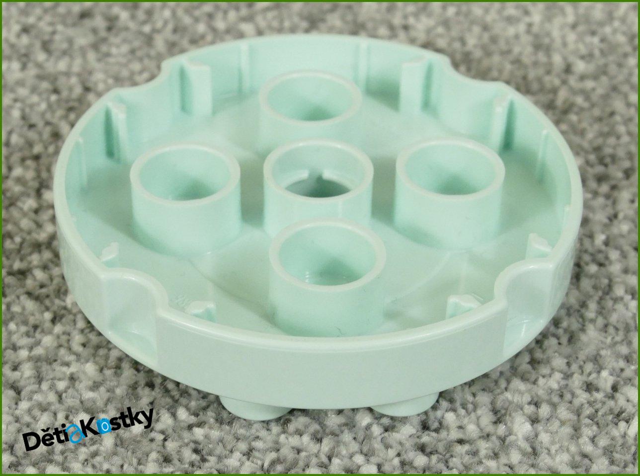 Lego® Duplo® Podložka/Destička 4x4 Kruh Světle Mentolová