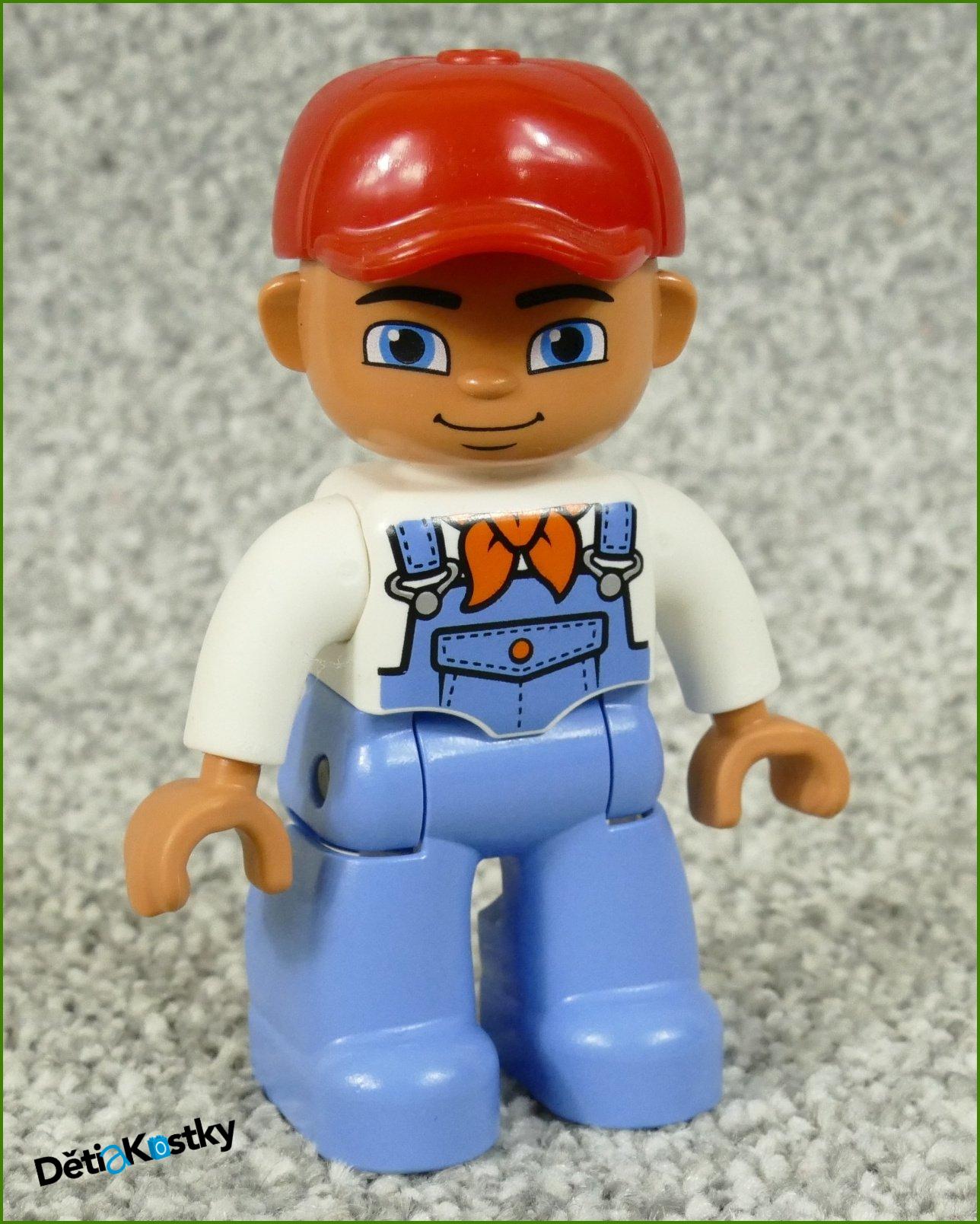 Lego® Duplo® Figurka Farmář Červenou Čepicí
