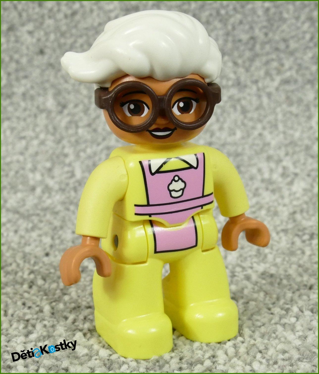 Lego® Duplo® Figurka ve Žlutém s Brýlemi