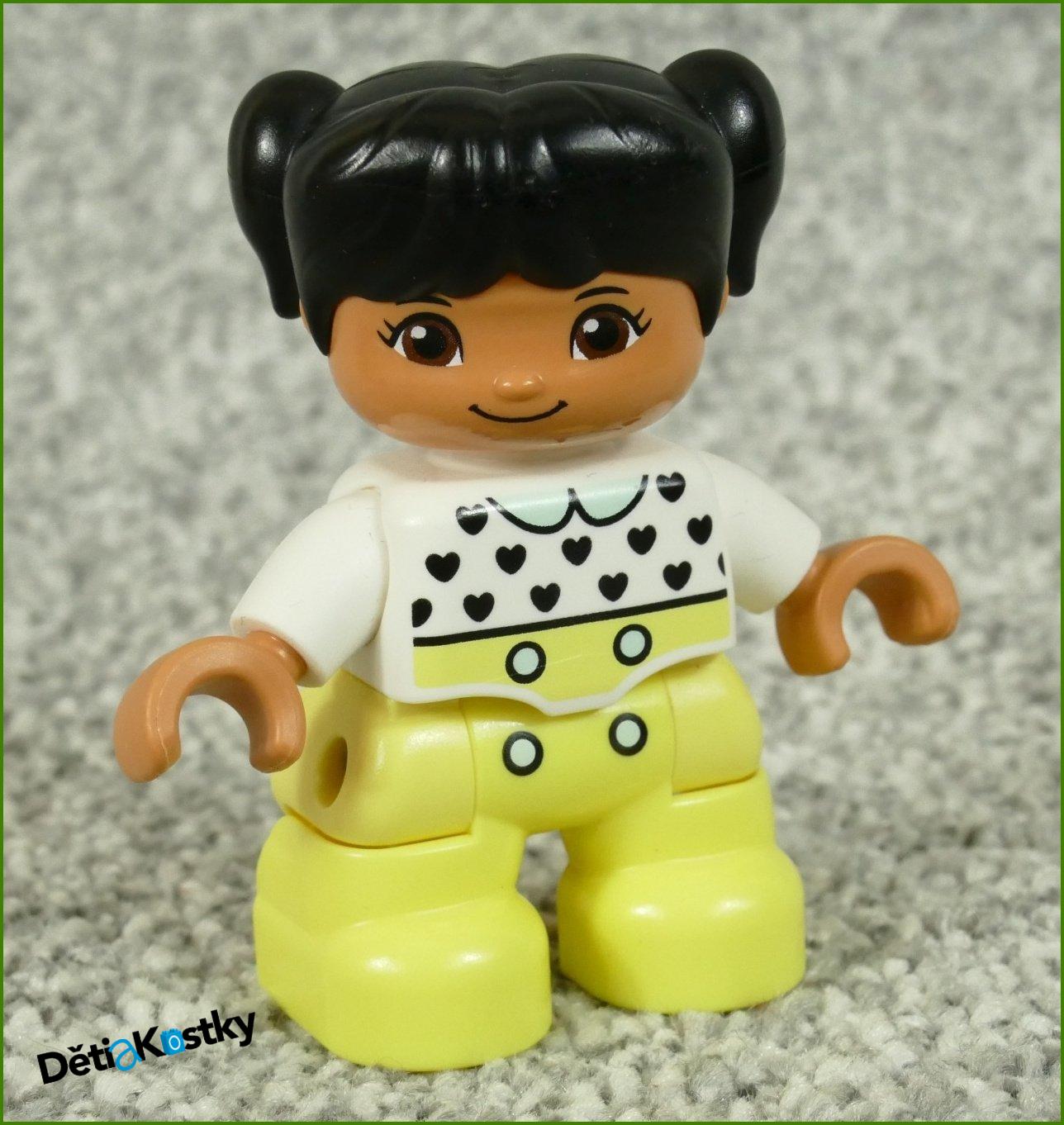 Lego® Duplo® Figurka Holčička v Bílé Halence