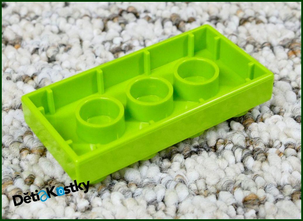 Lego® Duplo® Podložka/Destička 2x4 Limetka