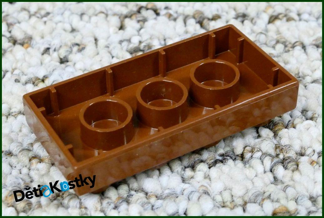 Lego® Duplo® Podložka/Destička 2x4 Tmavě Hnědá