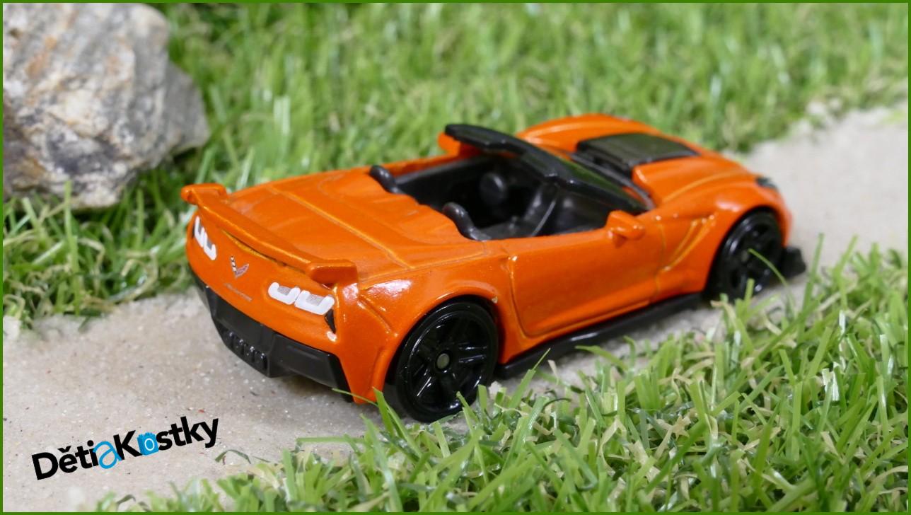 Angličák - Hot Wheels ´19 Chevrolet Corvette ZR1 Convertible