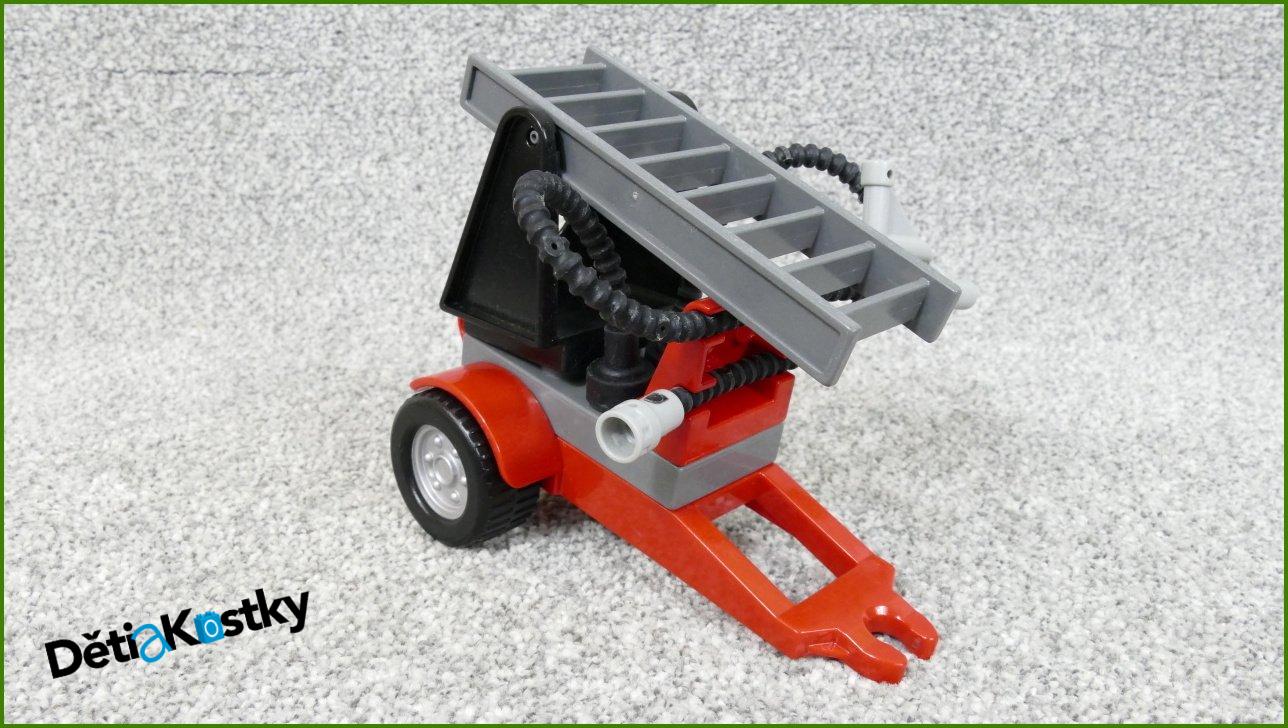 Lego® Duplo® Hasičský Přívěsný Vozík se Žebříkem a Hadicemi