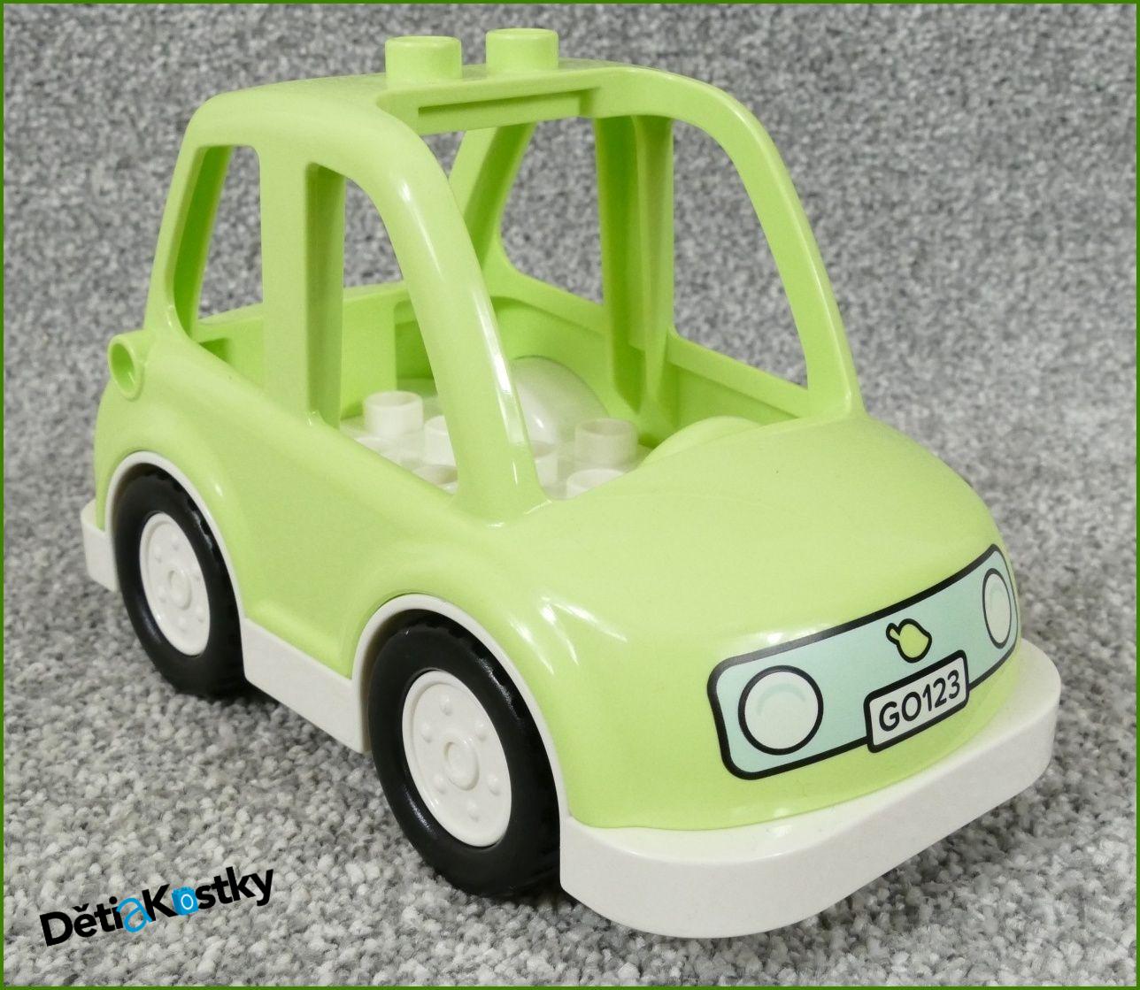 Lego® Duplo® Auto Světlounce Zelené Velké (GO123)