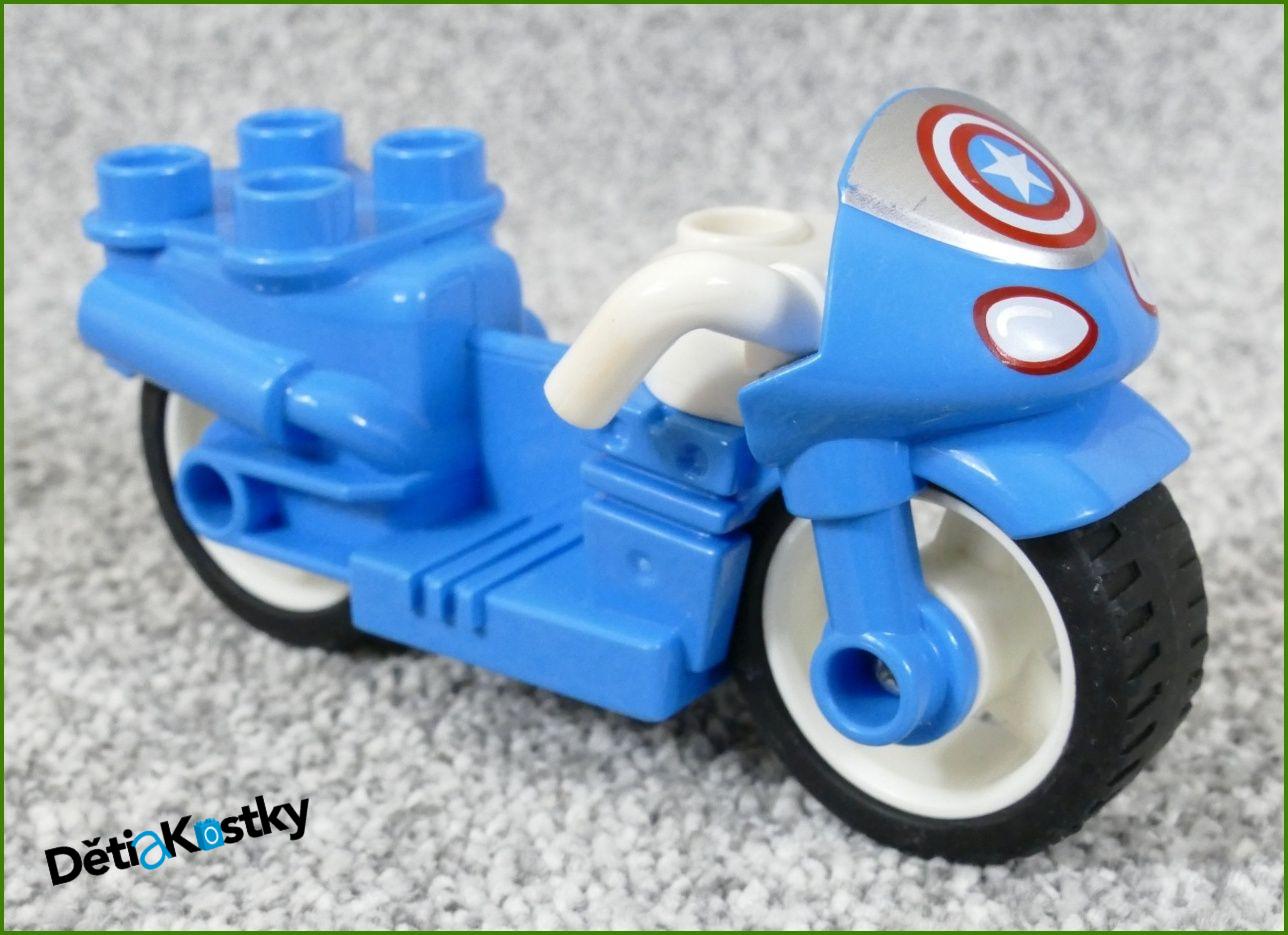 Lego® Duplo® Motorka Kapitán Amerika