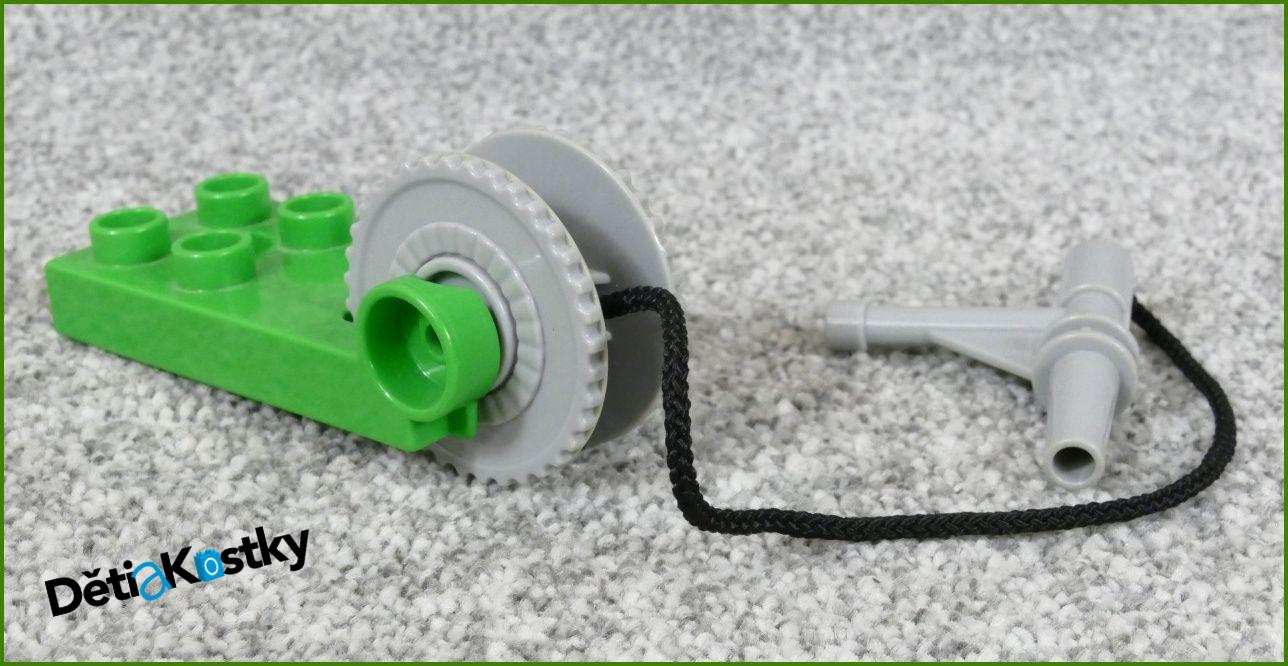 Lego® Duplo® Naviják Malý Zelený s Tryskou - Novější Typ